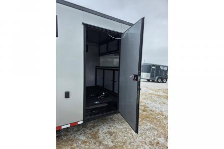 New 2026 Rock Solid Cargo 8.5X26 TANDEM CARGO W/ RAMP DOOR/ RACE PKG/ .08 SCREWLESS/ BLACKOUT PKG/