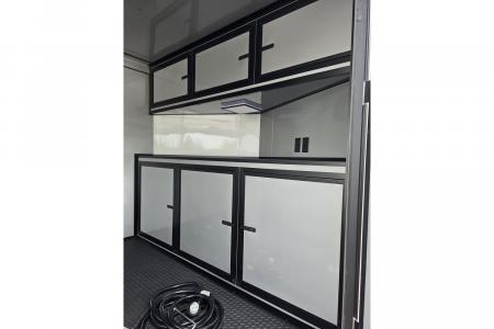 New 2026 Rock Solid Cargo 8.5X26 TANDEM CARGO W/ RAMP DOOR/ RACE PKG/ .08 SCREWLESS/ BLACKOUT PKG/