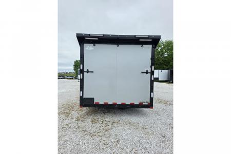 New 2026 Rock Solid Cargo 8.5X26 TANDEM CARGO W/ RAMP DOOR/ RACE PKG/ .08 SCREWLESS/ BLACKOUT PKG/