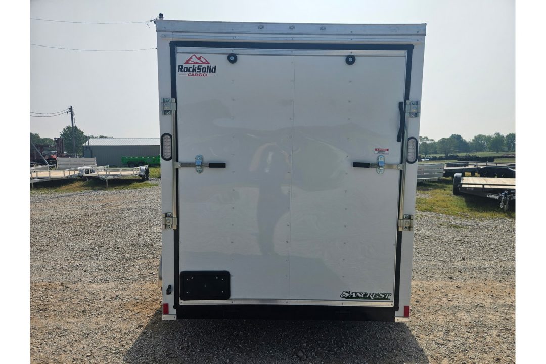 New 2026 Rock Solid Cargo 6X12 TANDEM 7K CARGO W/6'6" HEIGHT & RAMP DOOR