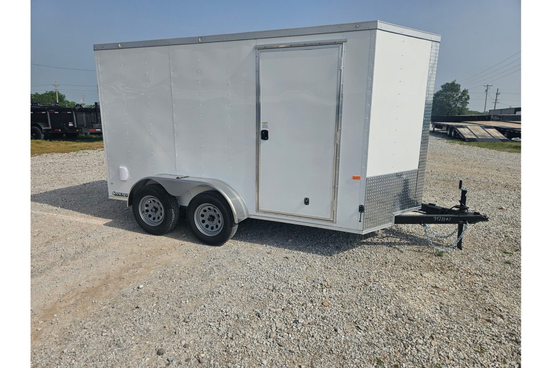New 2026 Rock Solid Cargo 6X12 TANDEM 7K CARGO W/6'6" HEIGHT & RAMP DOOR