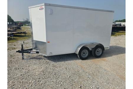 New 2026 Rock Solid Cargo 6X12 TANDEM 7K CARGO W/6'6  HEIGHT & RAMP DOOR