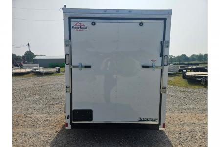 New 2026 Rock Solid Cargo 6X12 TANDEM 7K CARGO W/6'6" HEIGHT & RAMP DOOR
