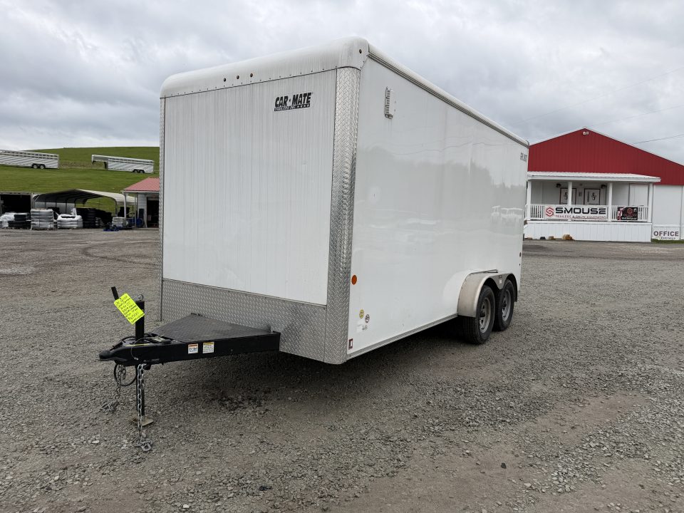 Used 2024 Car Mate Trailers CM716CC-HD Cargo / Enclosed Trailer