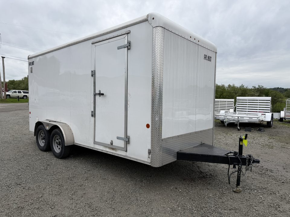 Used 2024 Car Mate Trailers CM716CC-HD Cargo / Enclosed Trailer