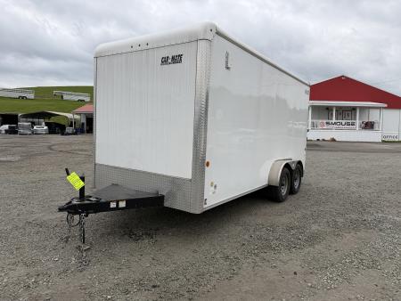 Used 2024 Car Mate Trailers CM716CC-HD Cargo / Enclosed Trailer