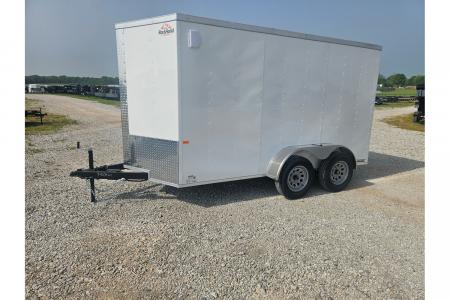 New 2026 Rock Solid Cargo 6X12 TANDEM 7K CARGO W/6'6  HEIGHT & RAMP DOOR