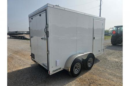 New 2026 Rock Solid Cargo 6X12 TANDEM 7K CARGO W/6'6" HEIGHT & RAMP DOOR