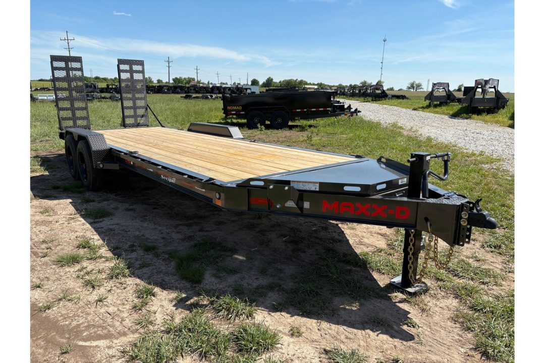 New 2026 MAXX-D Tandem 17.5K Equipment Trailer W/ Stand Up Ramps