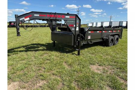 New 2026 MAXX-D Tandem 83x16 18K Dump Trailer W/2' Sides & Telescopic Hoist