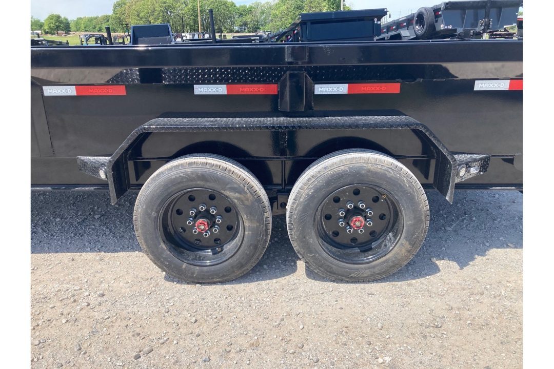New 2026 MAXX-D 83X16 TANDEM 18K GN TELESCOPIC DUMP W/ 2' SIDES, SLIDE IN RAMPS & WIRELESS REMOTE