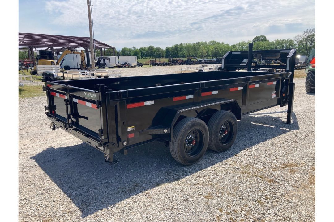 New 2026 MAXX-D 83X16 TANDEM 18K GN TELESCOPIC DUMP W/ 2' SIDES, SLIDE IN RAMPS & WIRELESS REMOTE