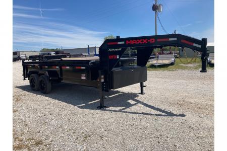 New 2026 MAXX-D 83X16 TANDEM 18K GN TELESCOPIC DUMP W/ 2' SIDES, SLIDE IN RAMPS & WIRELESS REMOTE