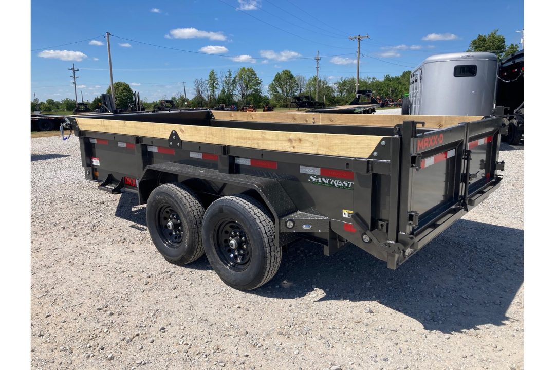 New 2027 MAXX-D 83x14 TANDEM 14K DUMP W/ 18" SIDES, 10GA FLOOR & SLIDE IN RAMPS
