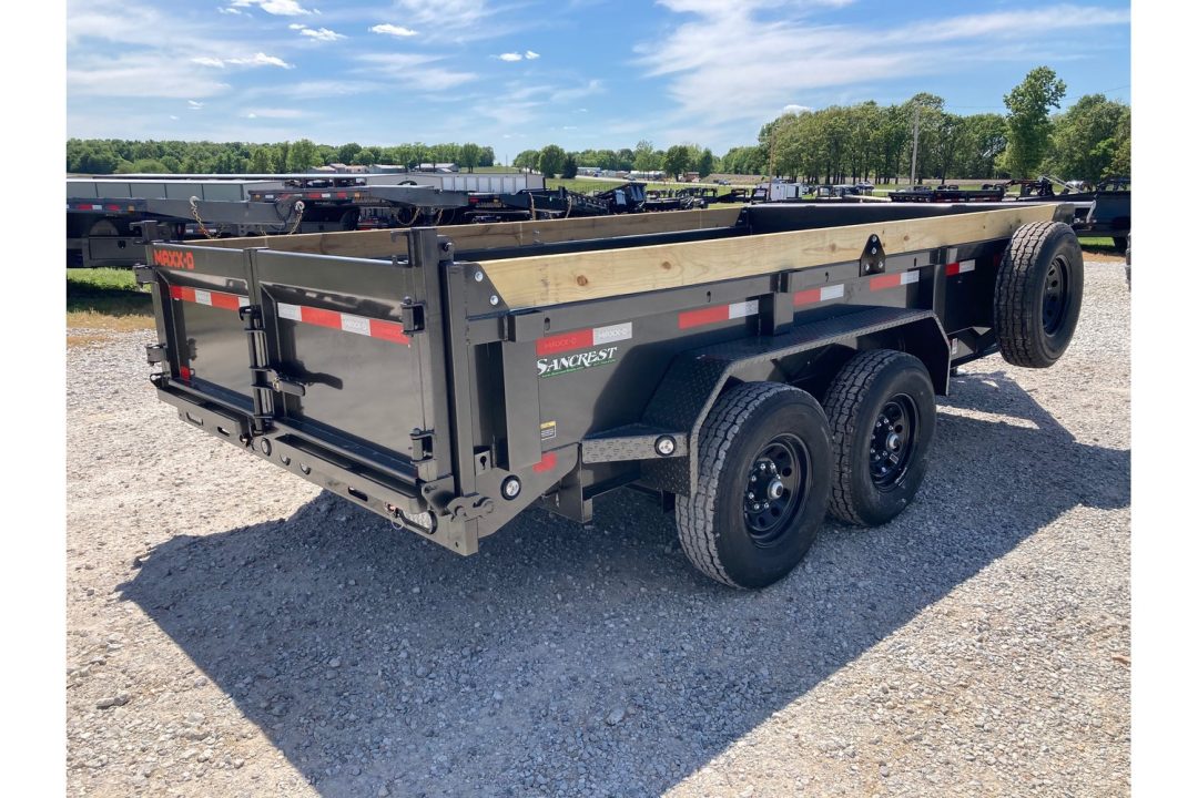 New 2027 MAXX-D 83x14 TANDEM 14K DUMP W/ 18" SIDES, 10GA FLOOR & SLIDE IN RAMPS