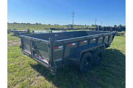 New 2026 Lamar 83x14 Tandem 14K Telescopic Dump w/ 2' Sides & 7 Gauge Floor