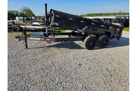 New 2026 Lamar 83X14 TANDEM 14K TELESCOPIC DUMP W/24  SIDES & 7 GAUGE FLOOR