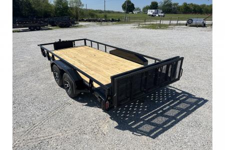 New 2026 Diamond C 83x16 7K GTU235 TANDEM UTILITY W/ BI FOLD GATE