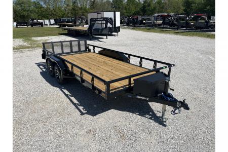 New 2026 Diamond C 83x16 7K GTU235 TANDEM UTILITY W/ BI FOLD GATE