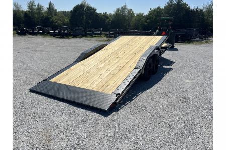 New 2026 Diamond C 102x22 18K HXD208 TANDEM GRAVITY PRO TILT W/ 4' STATIONARY & 18' TILT DECKS/ DRIVE OVER FENDERS