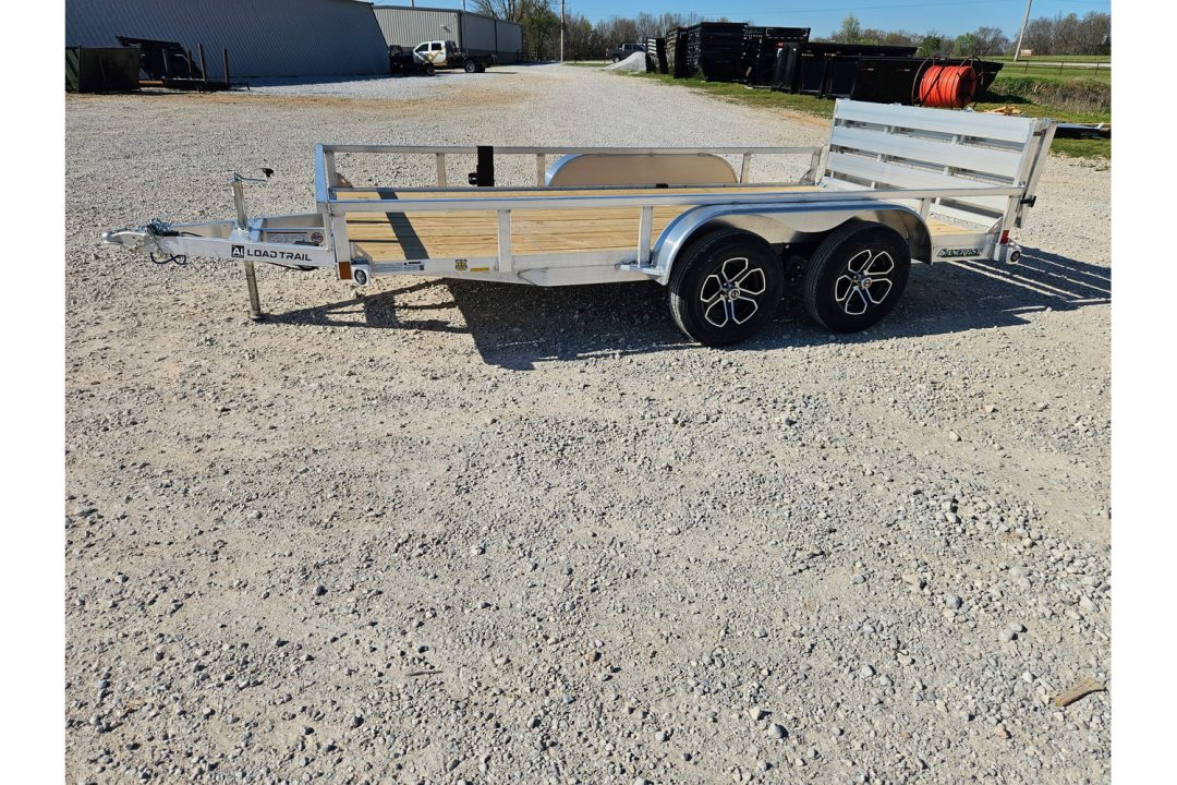 New 2026 Load Trail 83X14 TANDEM 7K ALUMINUM UTILITY W/ BI-FOLD GATE
