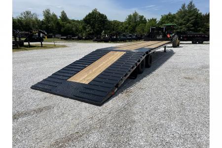 New 2026 Load Trail 102x36 25.9K TANDEM DUAL LOW PRO GN HYDROTAIL W/ STEEL RUNNERS/ HYDRO JACKS