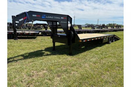New 2026 Load Trail Tandem 102x32 24K GN Hydrotail W/Steel Runners & Hydro Jacks