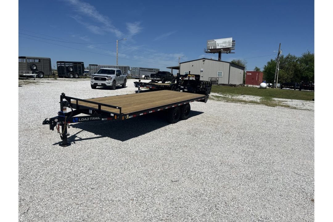 New 2026 Load Trail 102x20 TANDEM DECK OVER W/ SLIDE IN RAMPS