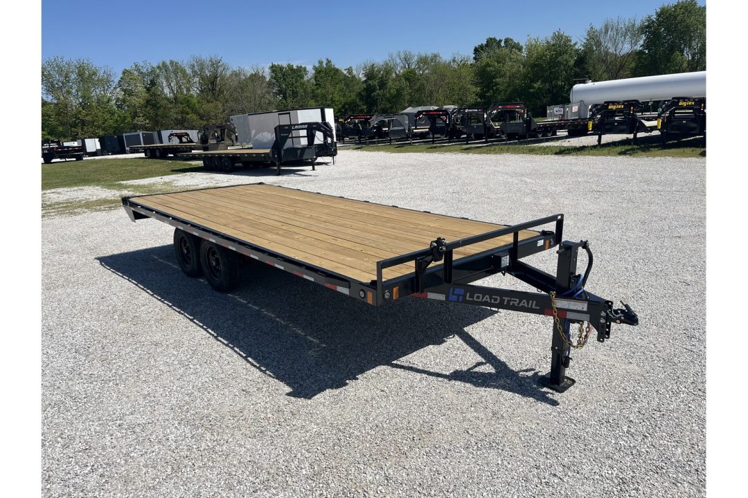 New 2026 Load Trail 102x20 TANDEM DECK OVER W/ SLIDE IN RAMPS