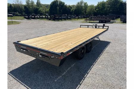 New 2026 Load Trail 102x20 TANDEM DECK OVER W/ SLIDE IN RAMPS