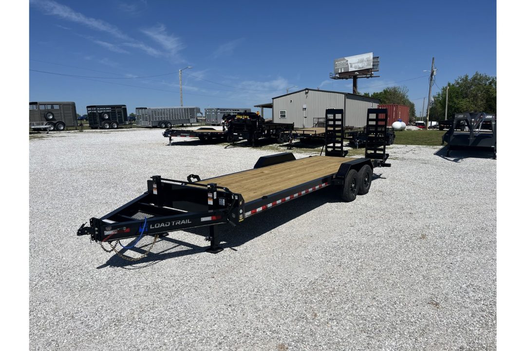 New 2026 Load Trail 83x24 TANDEM CH W/ 2' DOVE/ STAND UP RAMPS/ REMOVABLE FENDERS