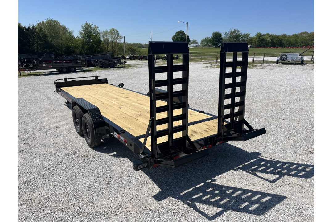 New 2026 Load Trail 83x24 TANDEM CH W/ 2' DOVE/ STAND UP RAMPS/ REMOVABLE FENDERS