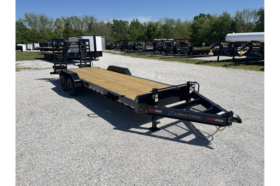 New 2026 Load Trail 83x24 TANDEM CH W/ 2' DOVE/ STAND UP RAMPS/ REMOVABLE FENDERS