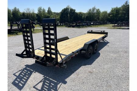 New 2026 Load Trail 83x24 TANDEM CH W/ 2' DOVE/ STAND UP RAMPS/ REMOVABLE FENDERS