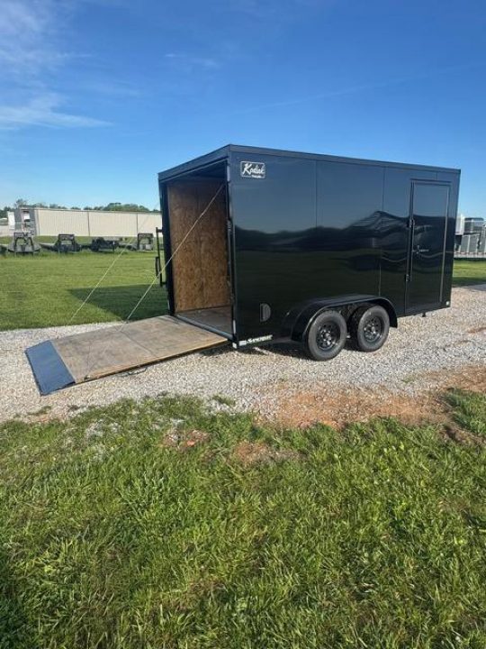 New 2026 Kodiak KODIAK CARGO 7X14 7 TALL 3.5 K AXLE BLACKOUT SOLD ONLY HERE AT SANCREST