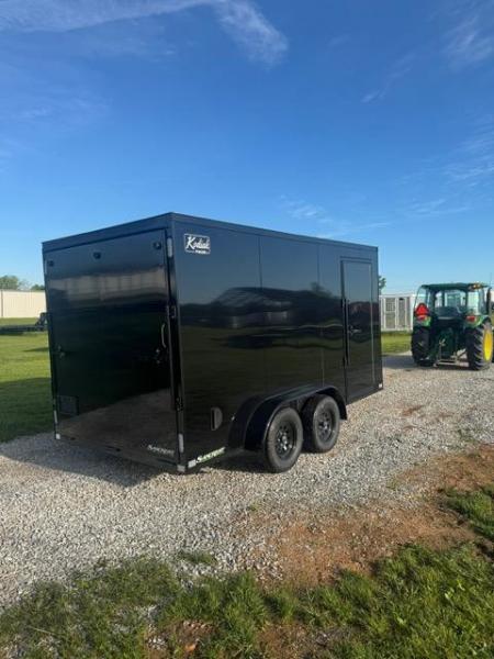 New 2026 Kodiak KODIAK CARGO 7X14 7 TALL 3.5 K AXLE BLACKOUT SOLD ONLY HERE AT SANCREST