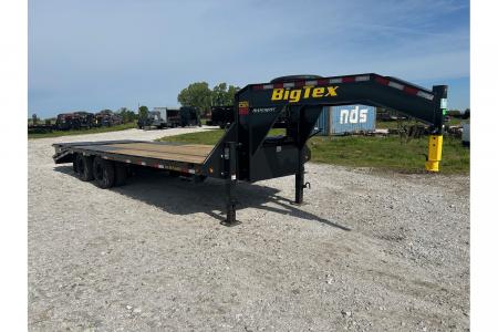New 2026 Big Tex 102x25 Tandem 25.9K GN Flatbed w/ Mega Ramps, 2-Speed Jacks, & Load Lights