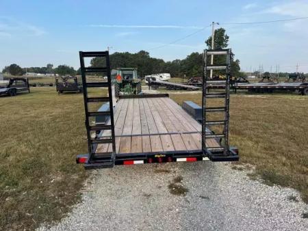 New 2026 Big Tex Trailers 83x20 Tandem 14K Equipment Trailer w/ 2' Dove & Standup Ramps