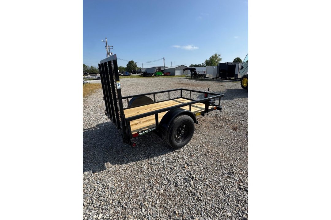 New 2026 Big Tex Trailers 77x10 3K Utility w/ 4' Ramp Gate