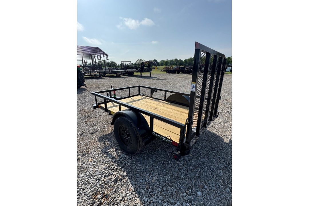 New 2026 Big Tex Trailers 77x10 3K Utility w/ 4' Ramp Gate