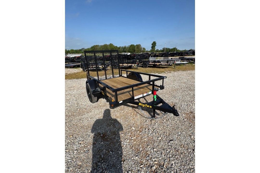 New 2026 Big Tex Trailers 77x10 3K Utility w/ 4' Ramp Gate