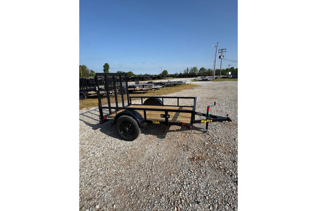 New 2026 Big Tex Trailers 77x10 3K Utility w/ 4' Ramp Gate