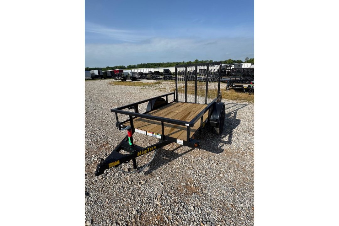 New 2026 Big Tex Trailers 77x10 3K Utility w/ 4' Ramp Gate