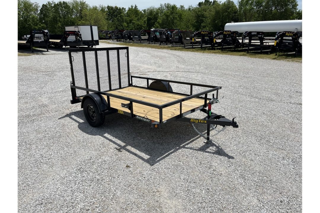 New 2026 Big Tex Trailers 77x10 3K Utility w/ 4' Ramp Gate