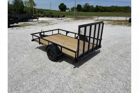 New 2026 Big Tex Trailers 77x10 3K Utility w/ 4' Ramp Gate