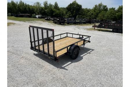 New 2026 Big Tex Trailers 77x10 3K Utility w/ 4' Ramp Gate