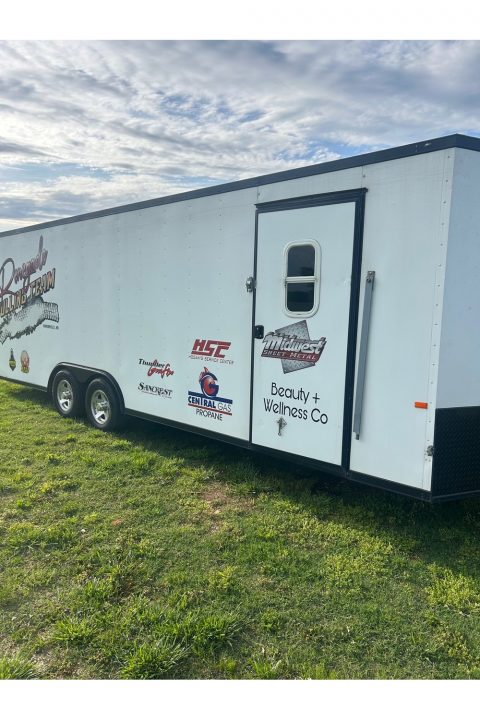Used 2021 Rock Solid Cargo 8.5X24 TANDEM 10K CARGO W / RAMP DOOR & BLACKOUT & ELEC JACK