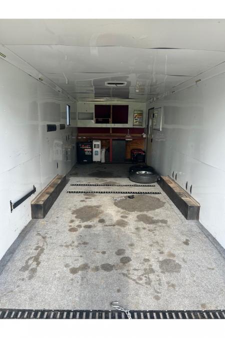 Used 2021 Rock Solid Cargo 8.5X24 TANDEM 10K CARGO W / RAMP DOOR & BLACKOUT & ELEC JACK