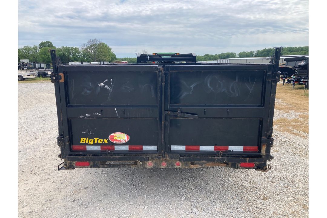 Used 2023 Big Tex Trailers 83X16 TANDEM22K GN DUMP W/ 3' SIDES