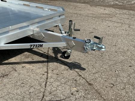 New 2027 Aluma 7712H-S-TG 77" x 12' Aluminum Utility Trailer